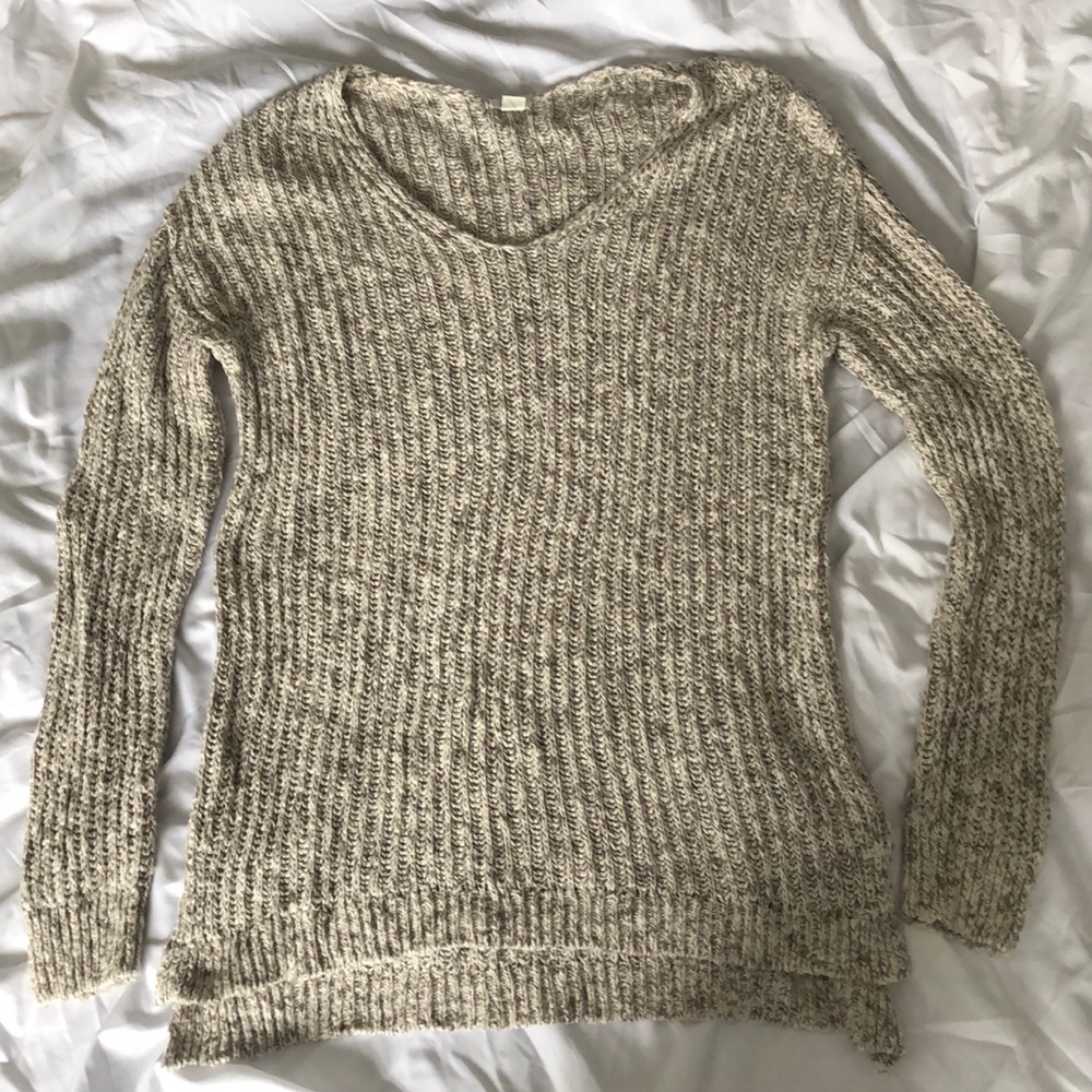 Garage Oversized Gray Sweater